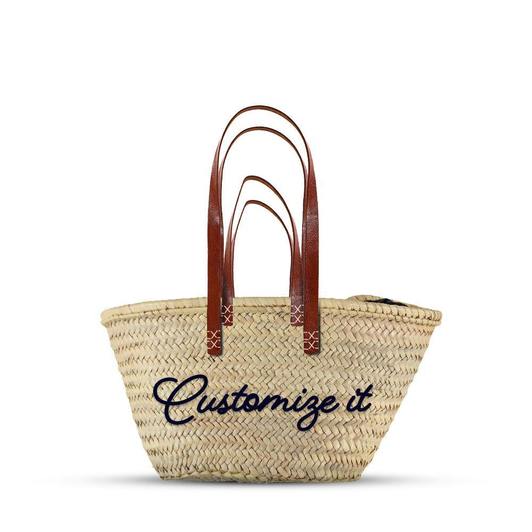 Euphoria straw bag - craftkechbrand