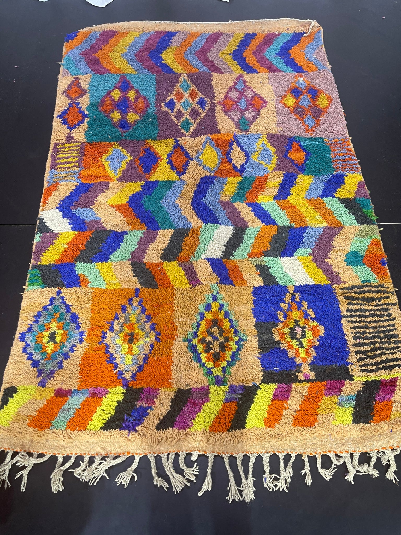 VINTAGE MOROCCAN RUG - craftkechbrand