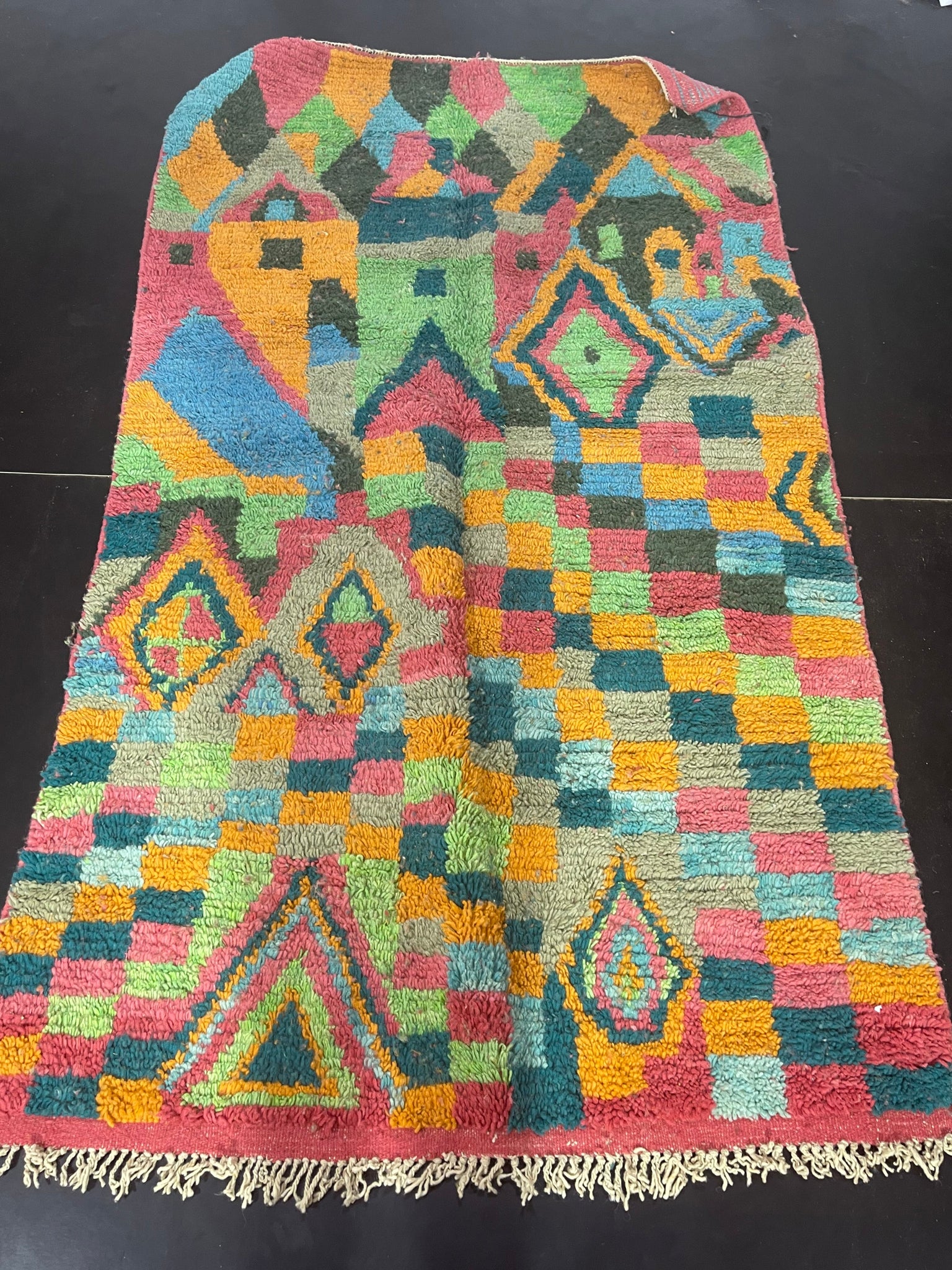 Gorgeous Moroccan rug  arfaoui - craftkechbrand