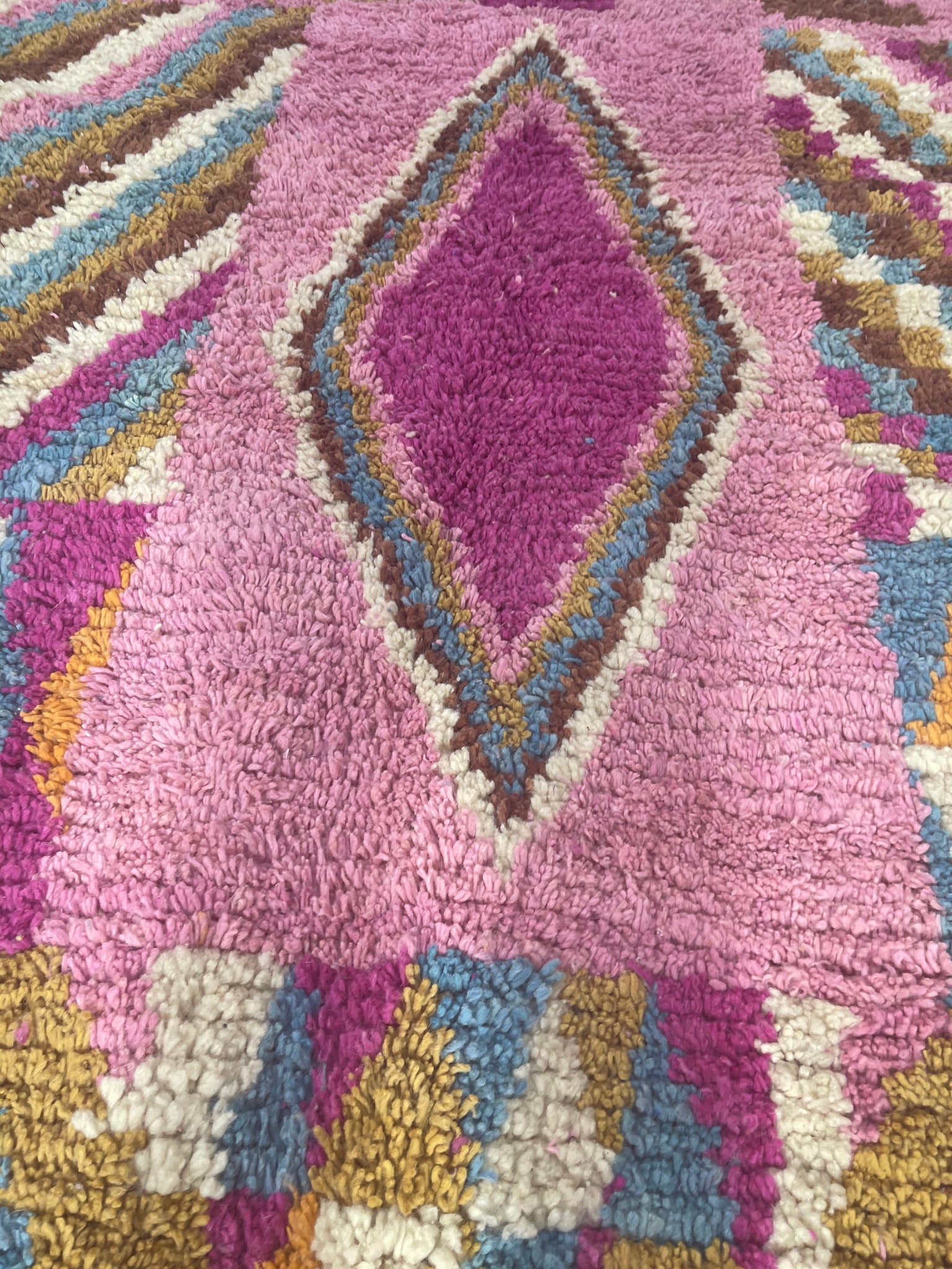 Berber Moroccan Rug touchi - craftkechbrand