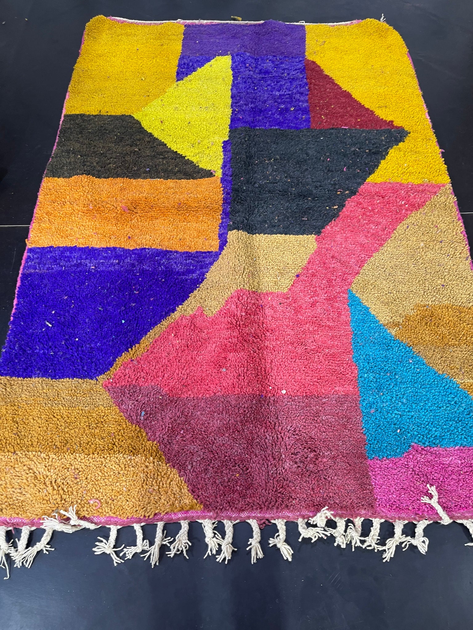 Handmade Moroccan rug - craftkechbrand