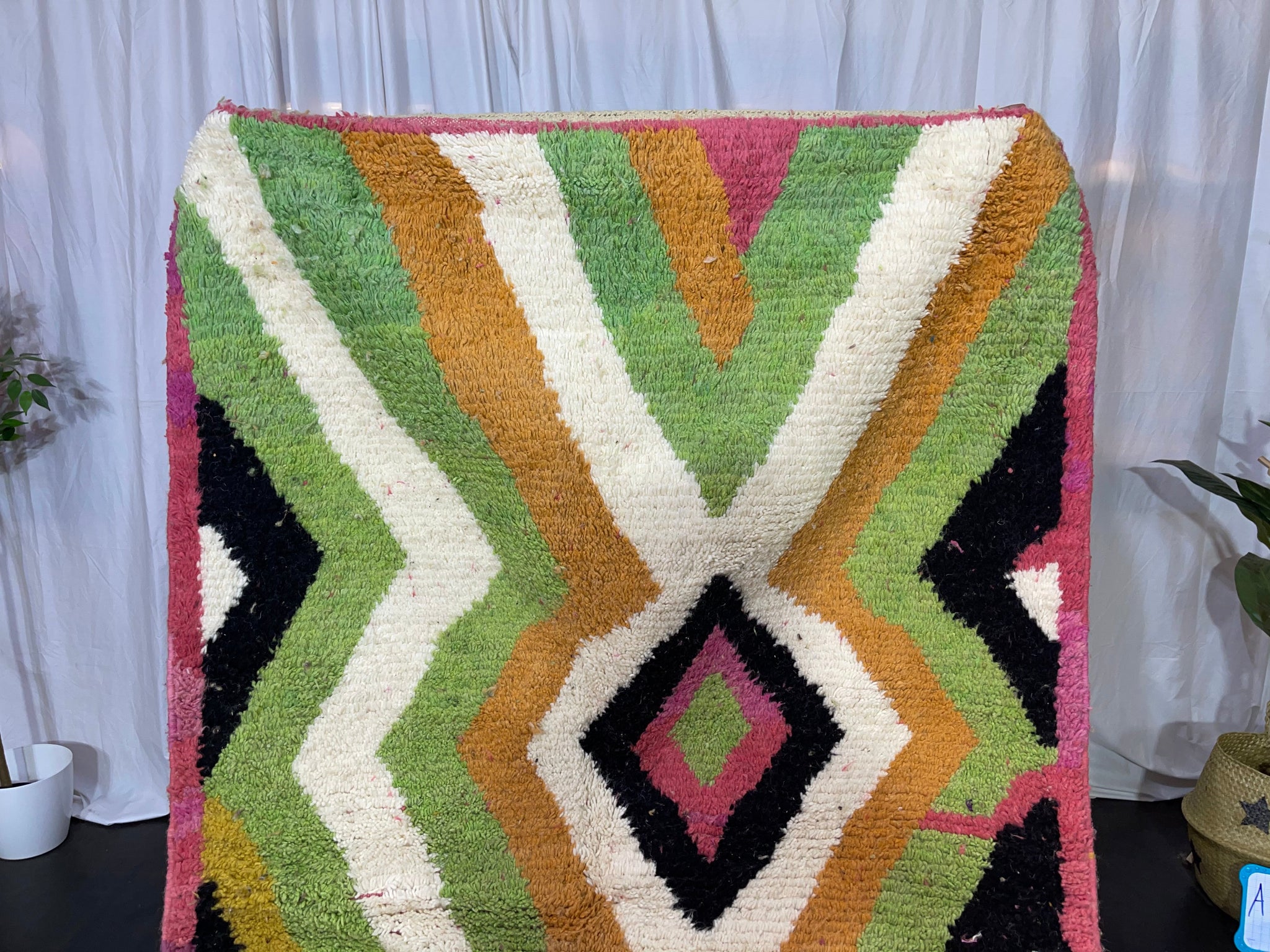 Boujaad Multicolored Rug zwaka - craftkechbrand