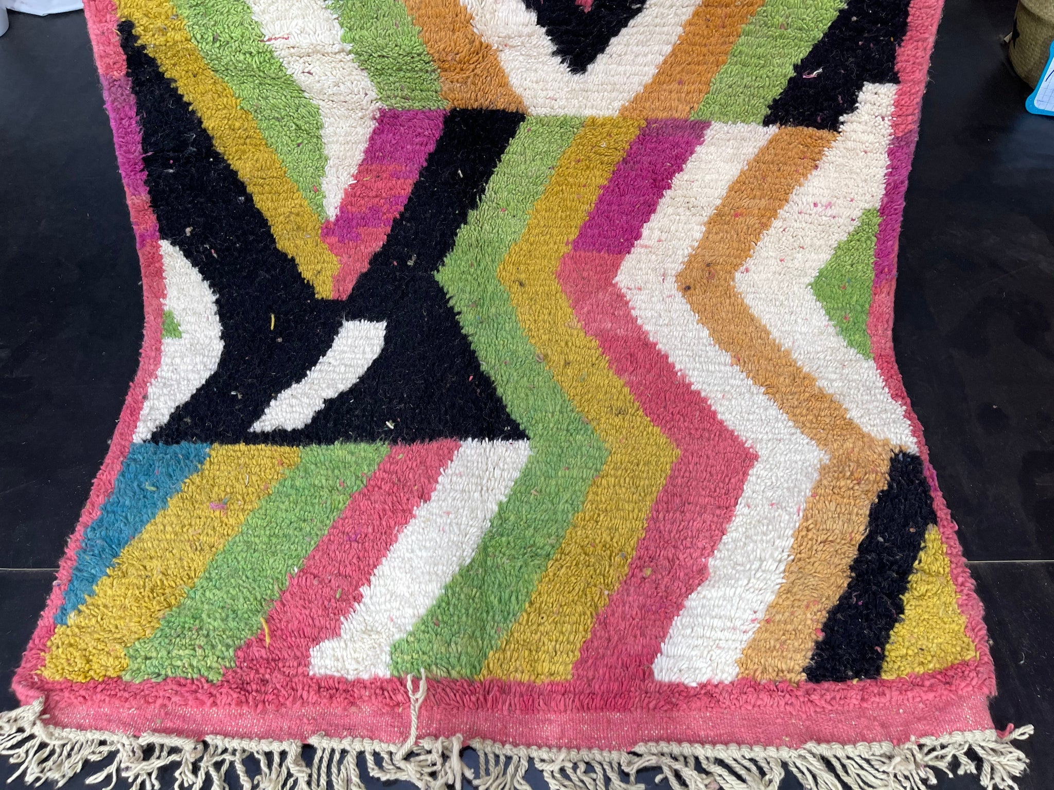 Boujaad Multicolored Rug zwaka - craftkechbrand