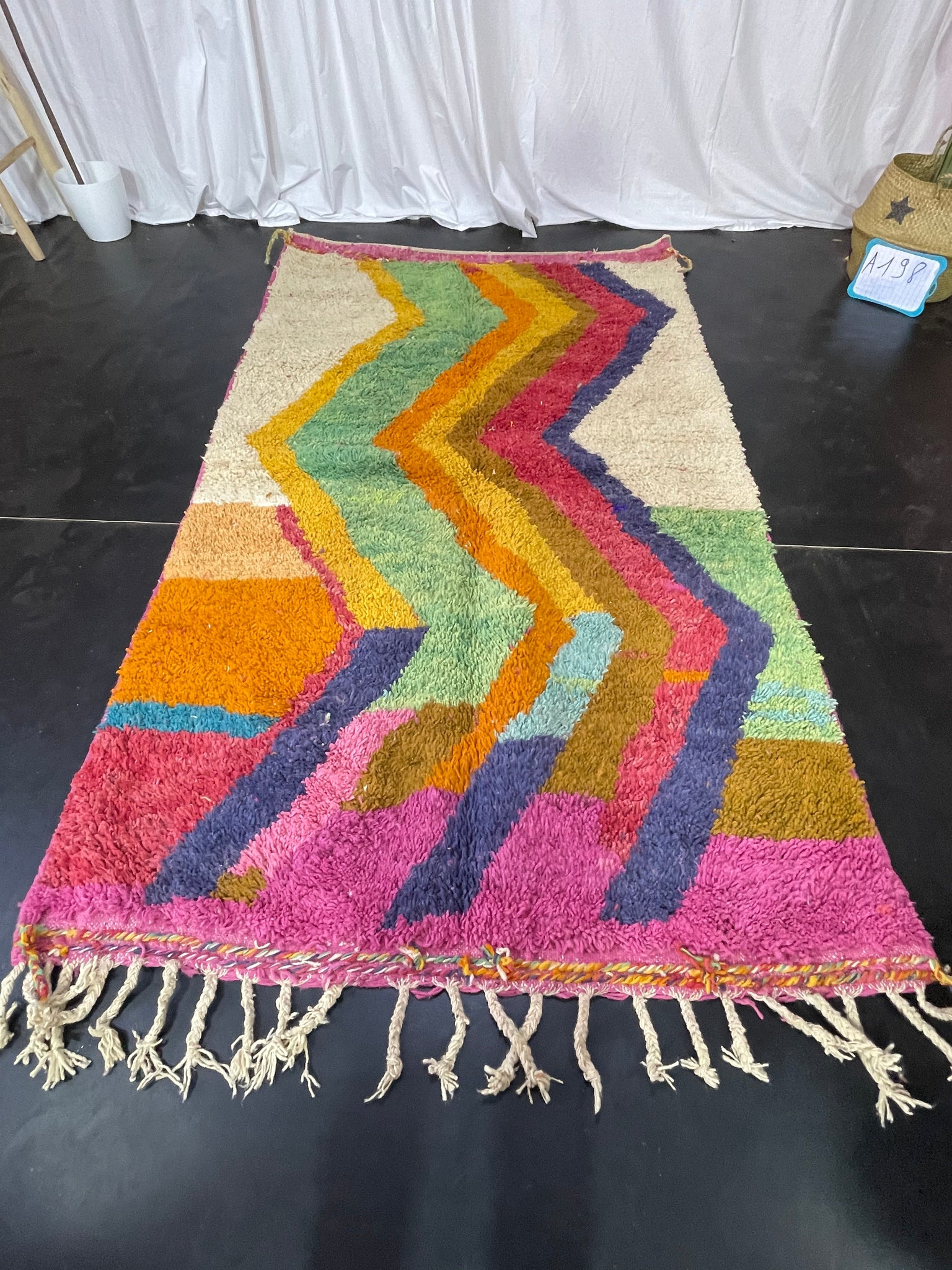 Berber Moroccan Rug limouni - craftkechbrand