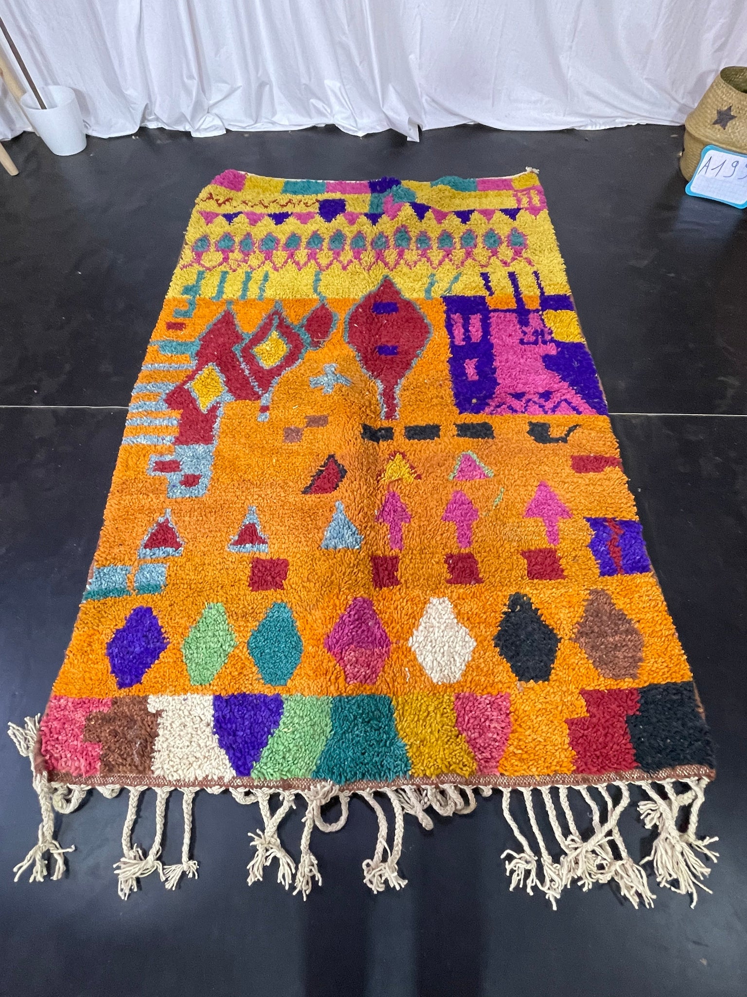 Artistic Moroccan Rug coujer - craftkechbrand