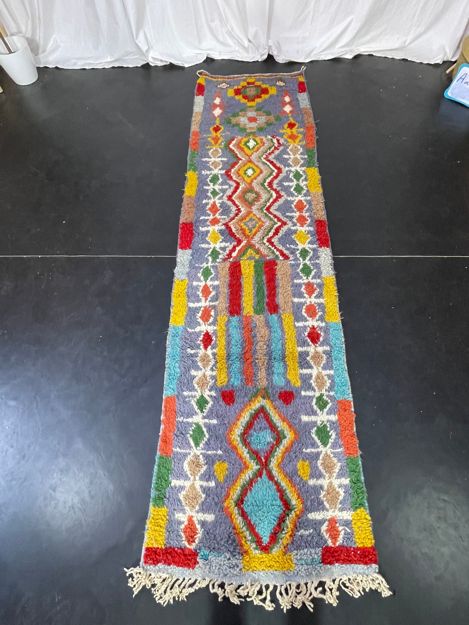 Artistic Moroccan Runner jouwd - craftkechbrand