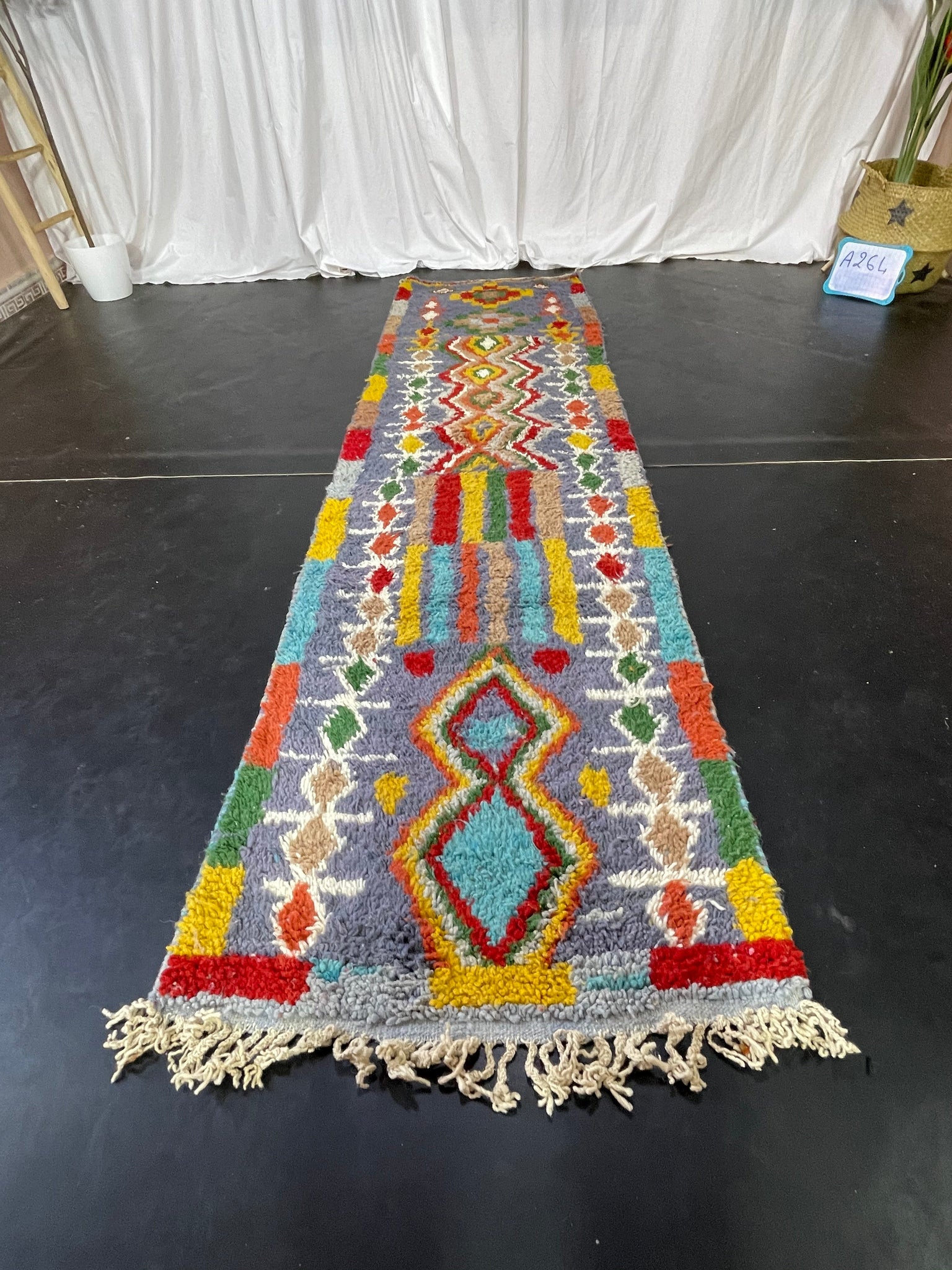 Artistic Moroccan Runner jouwd - craftkechbrand