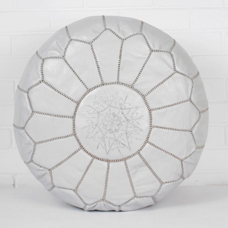 Moroccan-pouf-grey