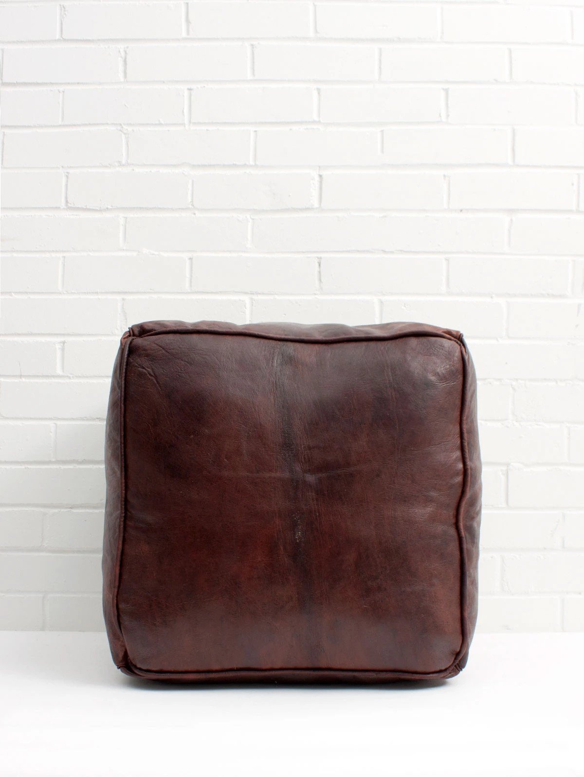 MOROCCAN LEATHER SQUARE - craftkechbrand