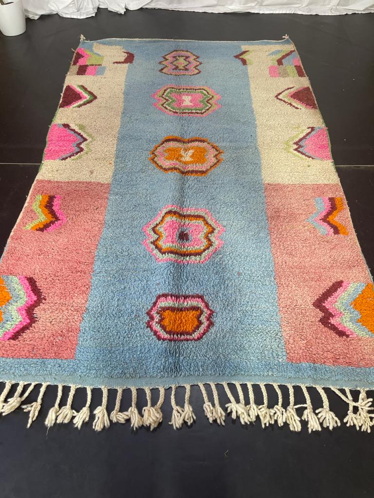 MOROCCAN HANDMADE RUG - craftkechbrand