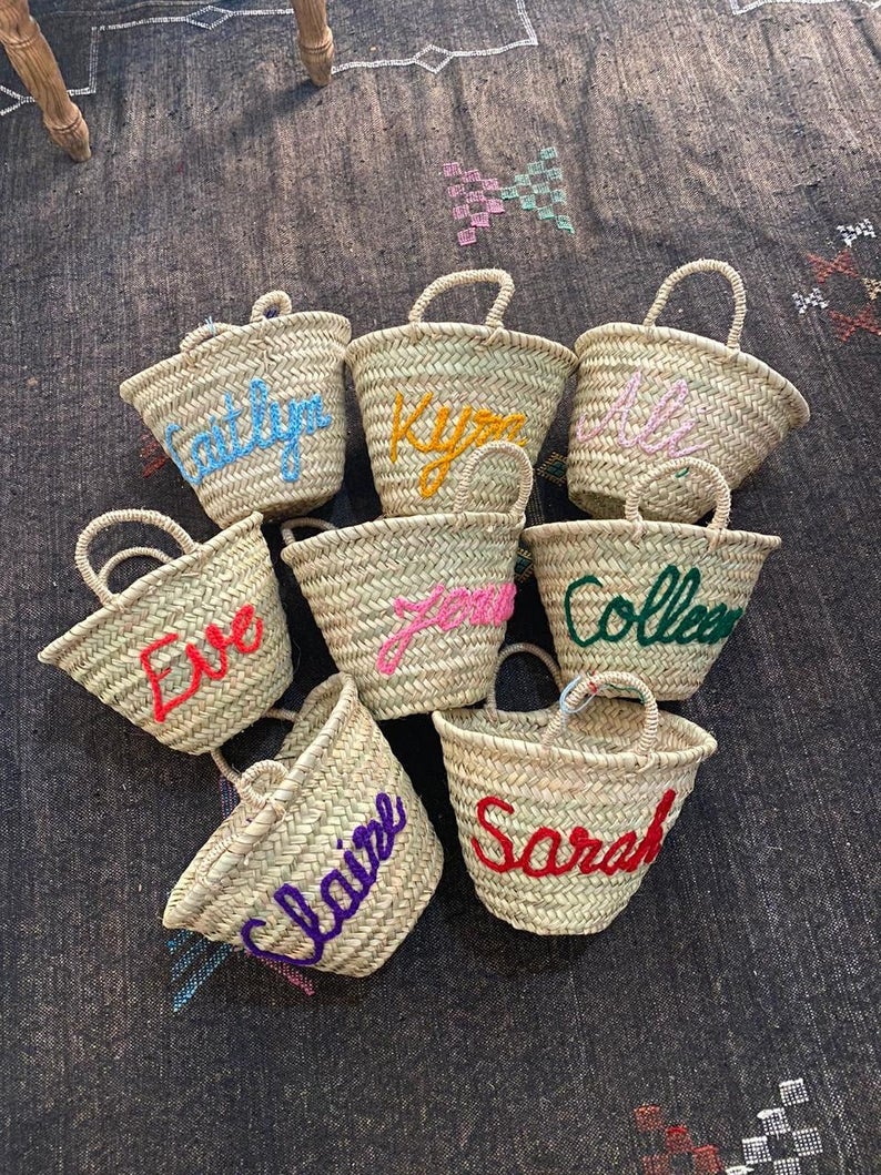 Customized Wedding gift Personalized  basket - craftkechbrand